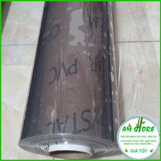 Tấm nhựa PVC dày 0,8mm, PVC Dẻo Trong Suốt Khăn Trải Bàn, Trải Giường, Tấm Lót Bàn Ăn Chống Nước Không Cần Giặt