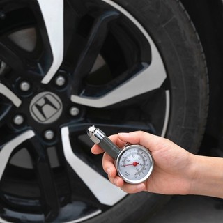 Máy đo áp suất lốp xe hơi cầm tay đồng hồ đo áp suất bánh xe có hộp đựng, van xả hơi