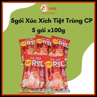 100g COMBO 5 GÓI XÚC XÍCH TIỆT TRÙNG CP
