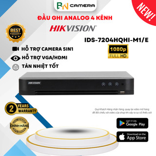 Đầu ghi hình Hikvision iDS-7204HQHI-M1/E 4 cổng full 2.0 vỏ sắt