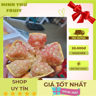 [Ship Hỏa Tốc HCM 1-2 giờ ] 2 kg Lựu ruột hồng da xấu