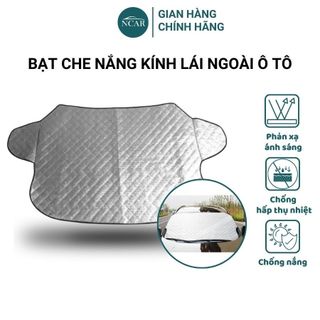 Tấm Che Nắng, Chắn Nắng Kính Lái Ngoài Ô Tô, Bạt Chắn Nắng Kính Lái 3 Lớp Tráng Bạc Siêu Dày