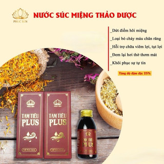 TAM TIÊU PLUS hết hôi miệng sau 7 ngày ( Mua 3 Tặng 1 Hộp Trà Nọong)