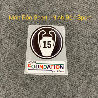 Badge/Logo giải đấu in tay áo bóng đá Đủ Mẫu chất liệu Decal