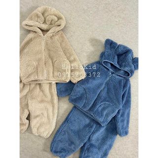 Bộ lông gấu xuất dư cho bé