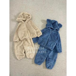 Bộ lông gấu xuất dư cho bé