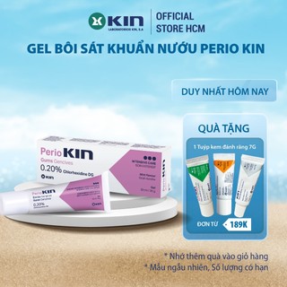 Gel Bôi Sát Khuẩn Perio Kin Giảm Viêm Nướu, Nhiệt Miệng 30ml