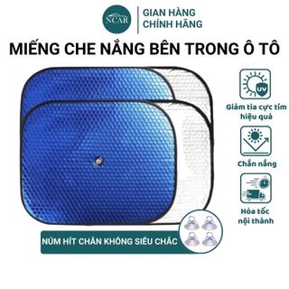 Miếng Che Nắng, Tấm Chắn Nắng Hít Chân Không Bên Trong Ô Tô, Loại Dày Dặn Cách Nhiệt, Chống Nắng Tốt