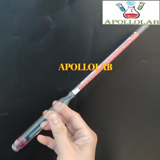 [Hàng Pháp ] Cồn kế 0-100 độ cao cấp đo nồng độ cồn dung dịch