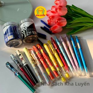 Bút Máy Tẩy, Xóa Được Ngòi Kim Tinh Êm Trơn Cho Học Sinh Tiểu Học Luyện Chữ Đẹp Giá Rẻ- Giao Hình, Màu Ngẫu Nhiên