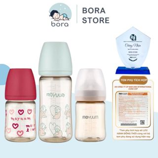 Bình sữa Moyuum Hàn Quốc 170ml 270ml [Được chọn núm 1 - 4][Cam kết chính hãng]