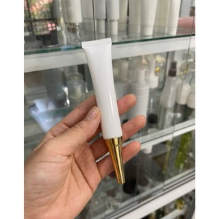 Vỏ tuýp đựng kem dưỡng da, tuýp 20ml trắng nắp nhọn