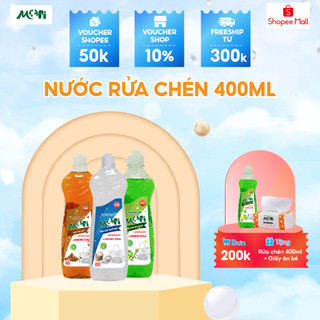 Nước rửa chén mori 400ml hương quế, hương sả chanh mr027