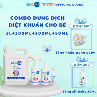 Xịt khuẩn cho bé sơ sinh Sanodyna Baby