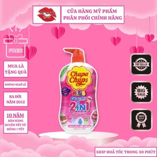 Sữa tắm gội cho bé chupa chups kids 2in1 head to toe thái lan