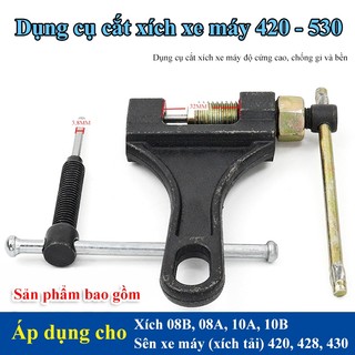 Dụng cụ tháo mắt xích xe máy DELIXI dụng cụ tháo mắt sên cảo tháo mắt sên xe máy thép đen chuyên dụng cho xe máy