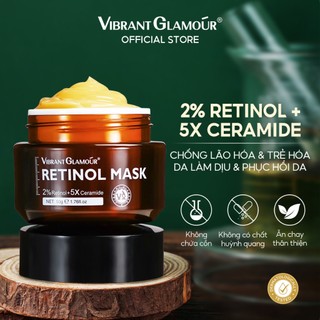 Mặt nạ ngủ retinol vibrant glamour chống lão hóa chống nhăn dưỡng ẩm chăm sóc da mặt 50g