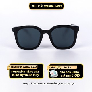 Kính râm PAPAS thời trang nam nữ đẹp mắt vuông chống chói chống tia UV cao cấp Wanna Hang WHGM17
