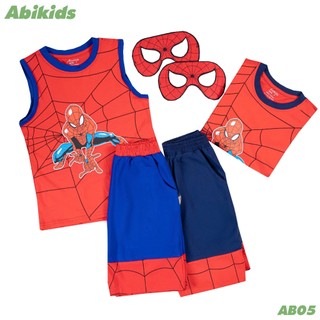 Bộ Sát Nách bé trai Abikids Nhện Mặt Nạ