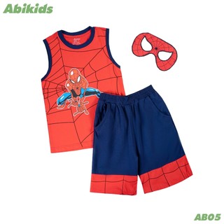 Bộ Sát Nách bé trai Abikids Nhện Mặt Nạ