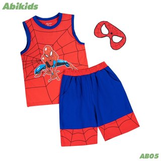 Bộ Sát Nách bé trai Abikids Nhện Mặt Nạ
