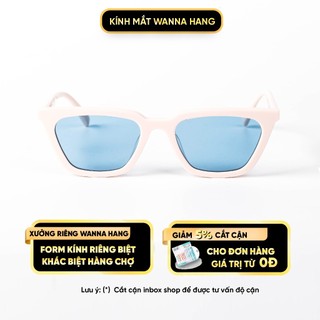 Kính râm AGAIL mèo nữ đẹp thời trang Hàn Quốc cao cấp chống chói chống tia UV Wanna Hang WHGM91
