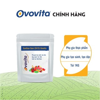 OVOVITA Phụ Gia Tạo Sánh, Tạo Đặc Xanthan Gum (E415)