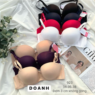 Áo lót ngang ngực đệm dày không gọng mặc siêu thoải mái 923.