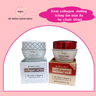 Kem dưỡng trắng da 3w CLINIC collagen Gream 60ml
