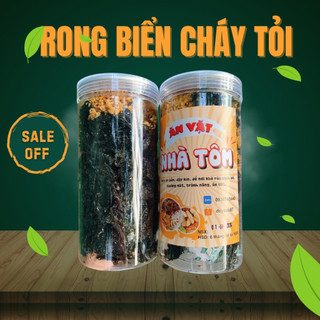 Rong biển cháy tỏi loại ngon lon pet 150gr 200gr