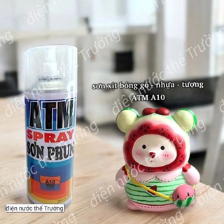 Sơn xịt bóng nhựa gỗ tượng và nội thất ATM A10