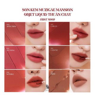 Son Kem Muzigae Mansion Objet Liquid Thuần Chay 6g