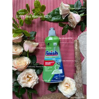 Nước làm bóng (chất trợ xả) Finish Eco 0% 400ml (dùng cho máy rửa chén bát)