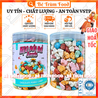 500gram kẹo sỏi đá nhân socola - ăn vặt chất lượng bé trùm food