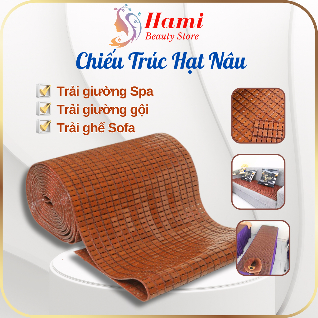 (1m9-2m2) Chiếu Trúc Không Viền Trải Giường Spa, Giường Gội, Ghế Sofa, Giường Tầng, Cabin Oto