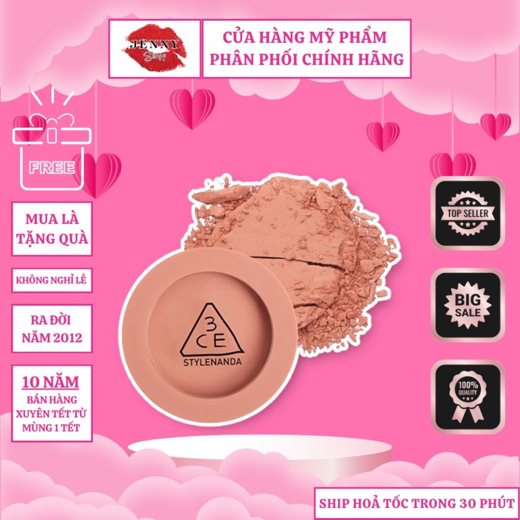 Phấn Má 3CE Mood Recipe Face Blush