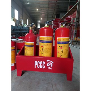 BÌNH CHỮA CHÁY BỘT ABC LOẠI 4KG CÓ TEM KIỂM ĐỊNH PCCC 2024 quét QR ra năm 2024