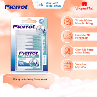 Tăm vệ sinh kẽ răng Pierrot 40 cái / 1 gói