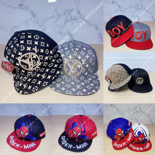 Bé 4-9tuổi, mũ/nón hiphop snapback lưỡi trai bé trai - nón trẻ em siêu nhân