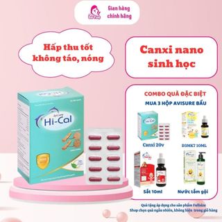 HI-CAL Avisure Canxi Nano - Bổ sung canxi cho bà bầu và phụ nữ sau sinh