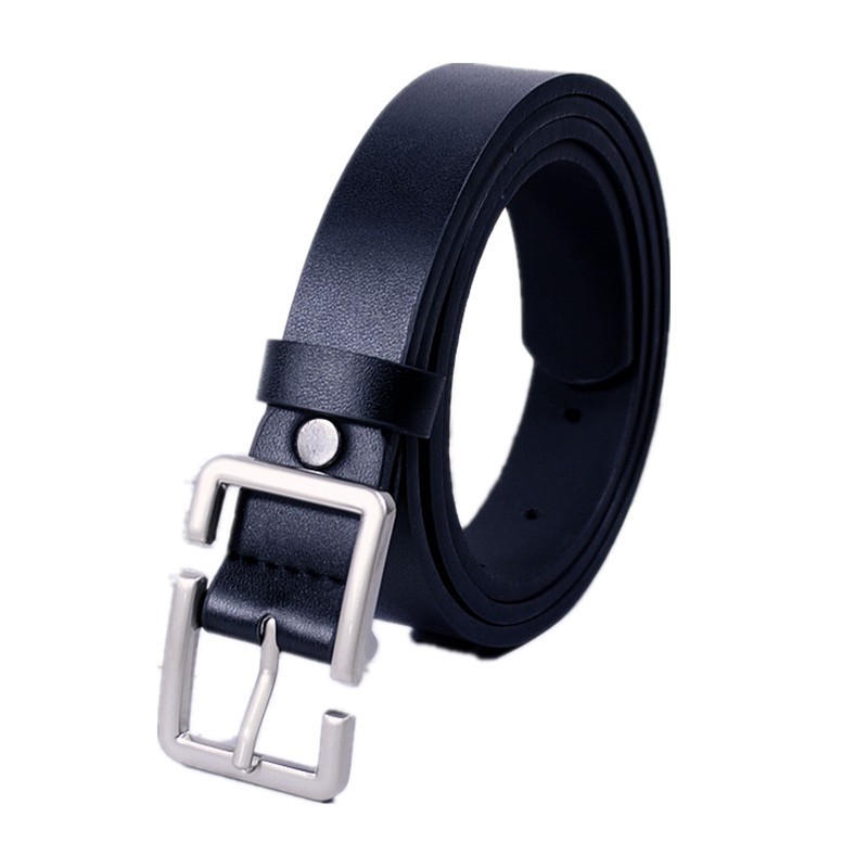 Thắt lưng nam nữ dây nịt da PU, dây nịt học sinh phong cách Hàn Quốc - BELT Shop