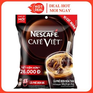 Cà Phê Đen Hòa Tan Nescafe Café Việt 560G (16G x 35 Gói)