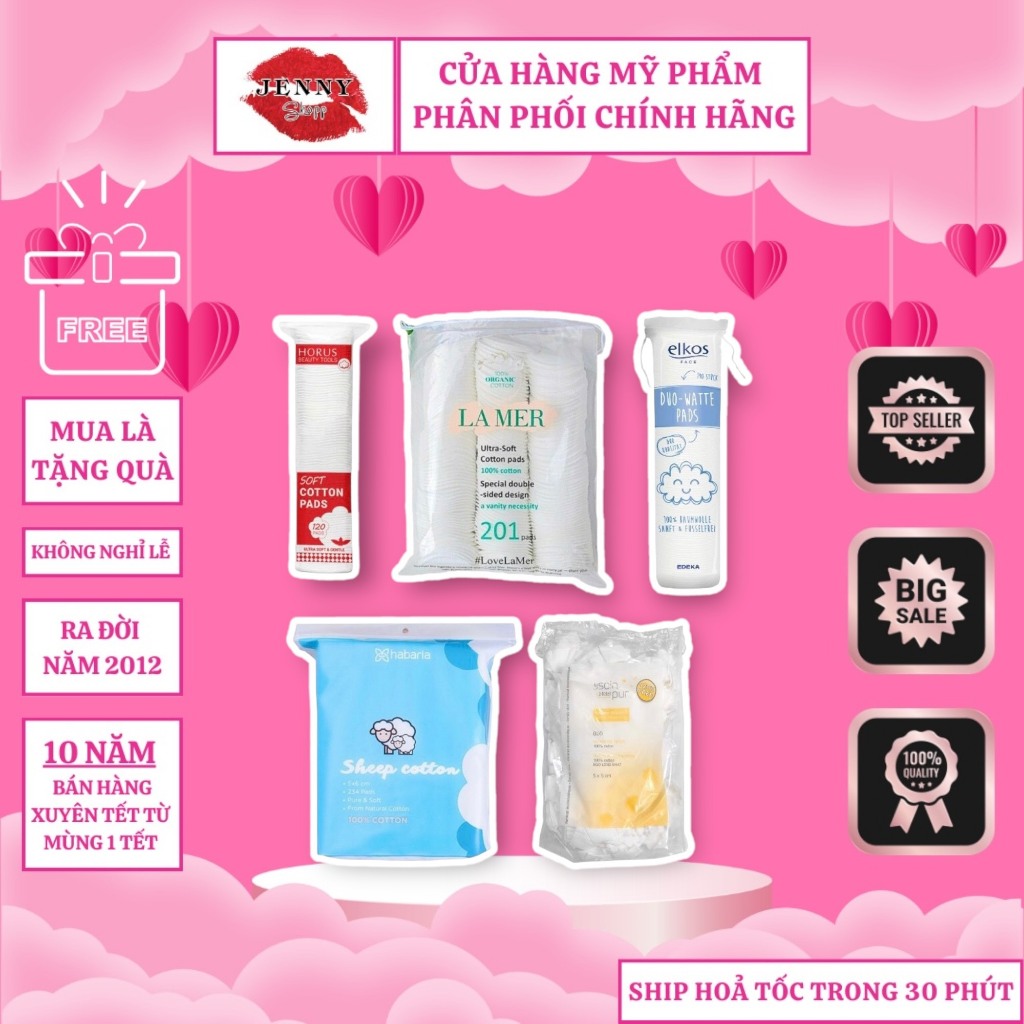 Bông Tẩy Trang Các Loại
