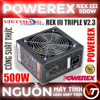 Nguồn 500w công suất thực powerex rex iii 500 nguồn nk tháo máy korea còn đẹp