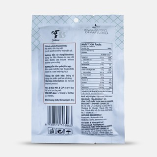 COMBO 5 GÓI MÍT SẤY DELUXNUTS 40g_TIỆN LỢI