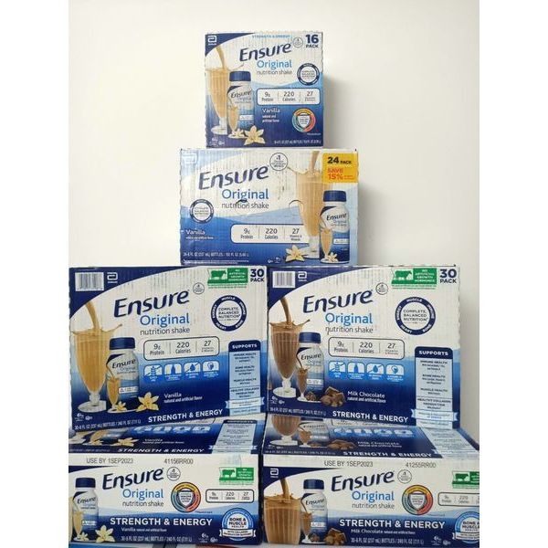 Sữa Nước Ensure 237ml nước đủ size