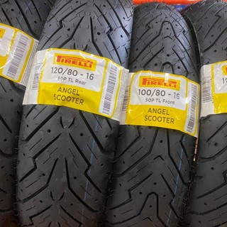  Vỏ lốp xe Pirelli Angel Scooter dành cho Honda SH 125 150 SH 300 350 vỏ ko ruột Hàng Chính Hãng 