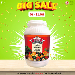 [GIAO NHANH HCM] Bột Gia Vị Hải Sản Louisiana Crawfish Shrimp & Crab Boil Mỹ Siêu Ngon Gía Tốt - 3.18 Kg