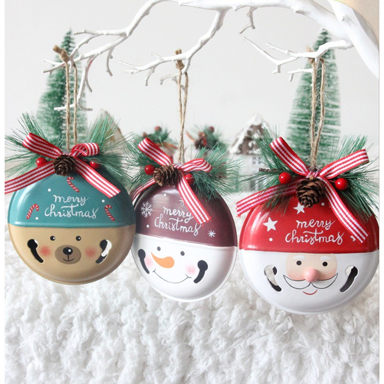 Phụ Kiện Tròn PKT07 Treo Cây Thông Noel Phụ Kiện Trang Trí Giáng Sinh