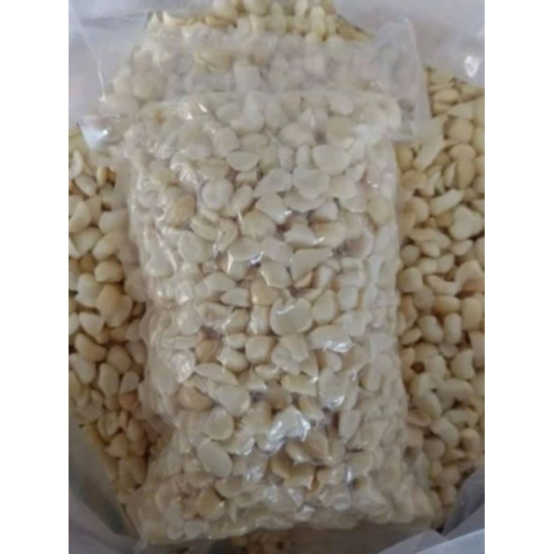 Nhân macca vỡ bể nguyên liệu làm sữa, hạt macca 1kg